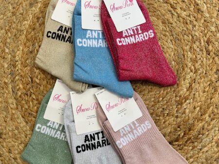 Chaussettes à paillettes Anti-connard (6 couleurs)