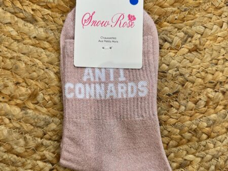 Chaussettes à paillettes Anti-connard (ruse pale)