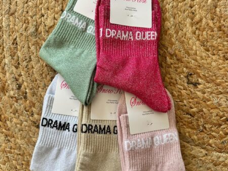 Chaussettes à paillettes Drama queen