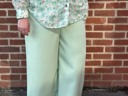Pantalon - Lolita - Vert d'eau