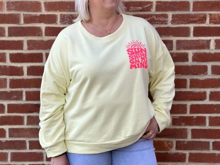 Sweat - Sunshine - Jaune