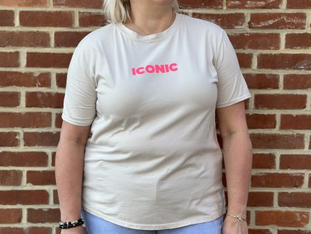 T-shirt - Iconic - Beige