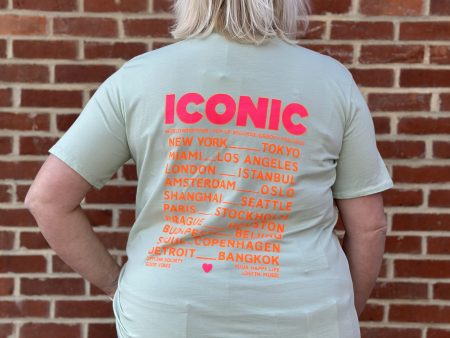 T-shirt - Iconic - Vert d'eau
