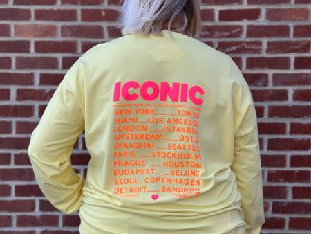 Sweat - Iconic - Jaune