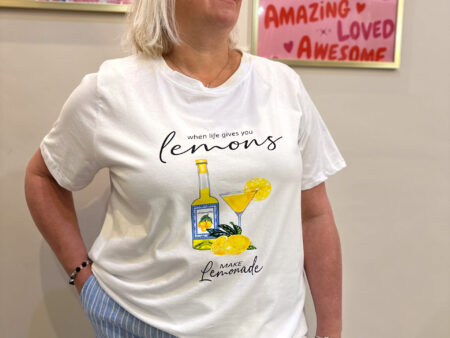 T-shirt - Lemonade - Blanc