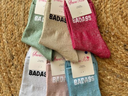 Chaussettes à paillettes Badass (6 couleurs)