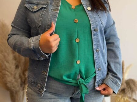 Veste en jeans - X297 - Bleu