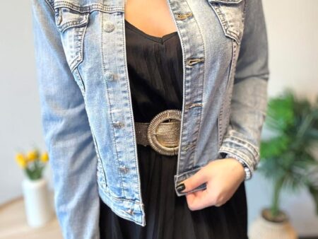 Veste en jeans - X296 - Bleu