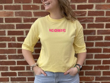 T-shirt - Iconic - Jaune