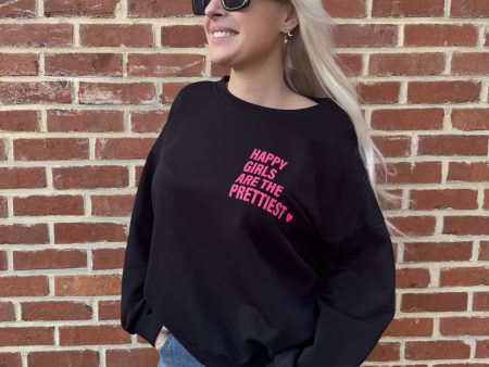 Sweat - Happy Girls - Noir