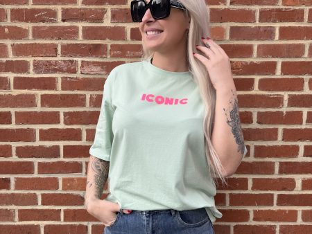 T-shirt - Iconic - Vert d'eau