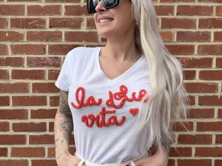 T-shirt - Dolce Vita - Corail
