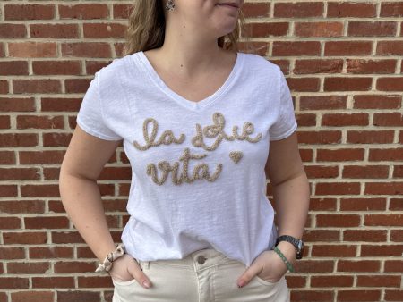 T-shirt - Dolce Vita - Beige
