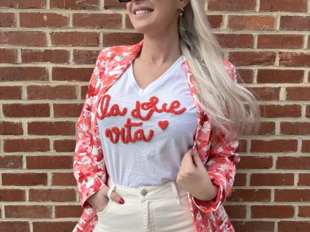 Blazer - Flora - Corail
