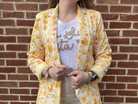 Blazer - Flora - Jaune