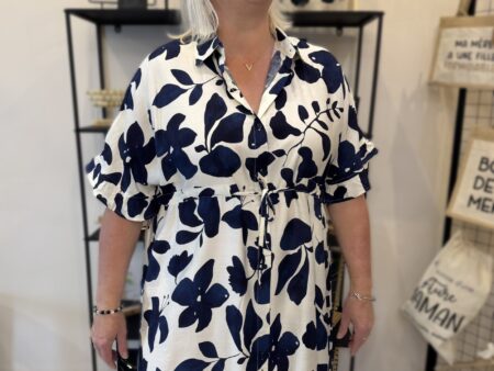 Robe - Mallory - Bleu marine