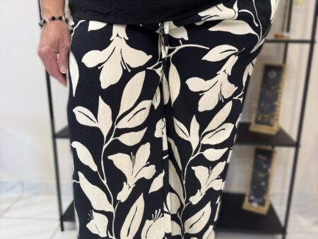 Pantalon - Ilona - Noir et blanc